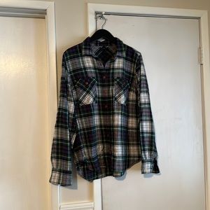JCrew Size 12, Plaid Button Up